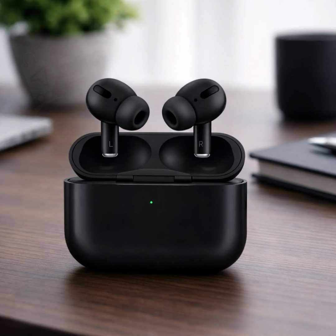 AirPods Pro 2 Gen (Black) – Noise Free Music & Crystal Clear Calling Experienc