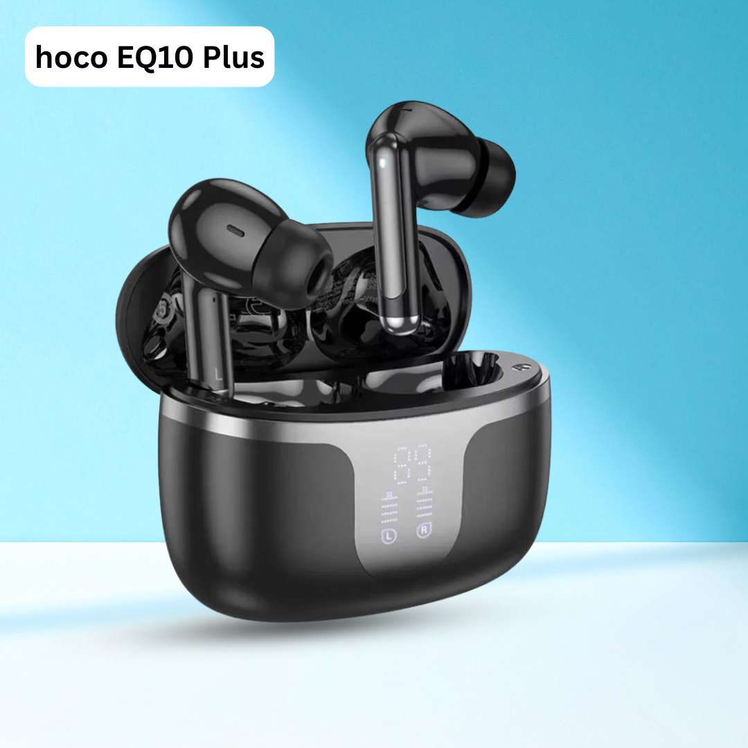 Hoco EQ10 Plus Earbuds – Noise Reduction & Deep Bass Experience