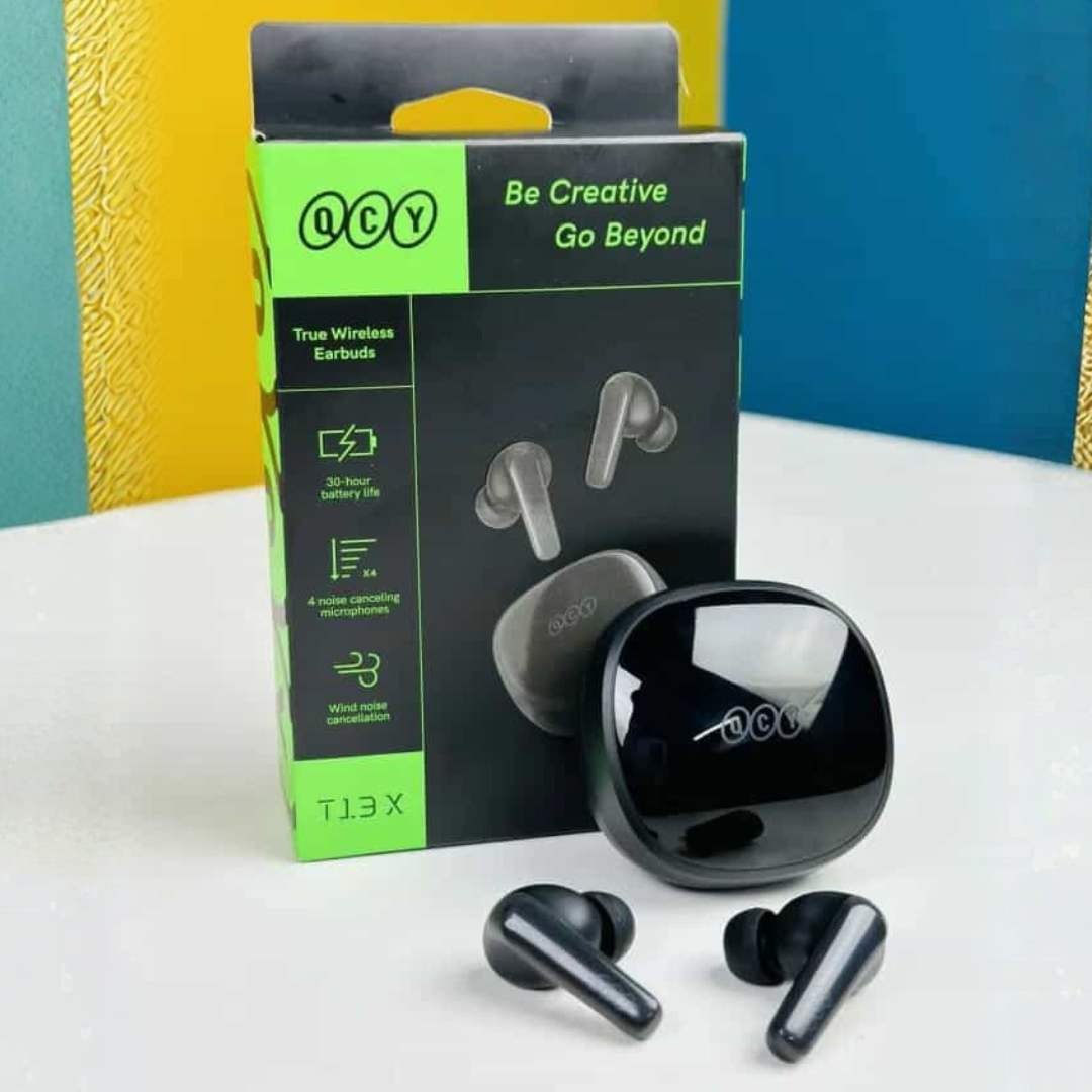 QCY T13X Wireless TWS Earbuds – Crystal Clear Sound & ENC Noise Cancellation