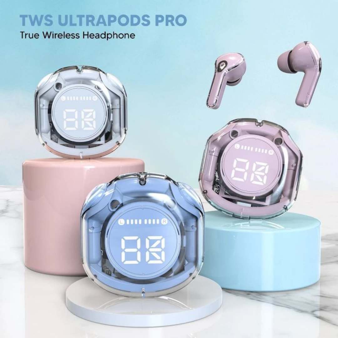 Ultrapods Pro TWS Earbuds with Crystal Clear Sound & Fast Charging Support